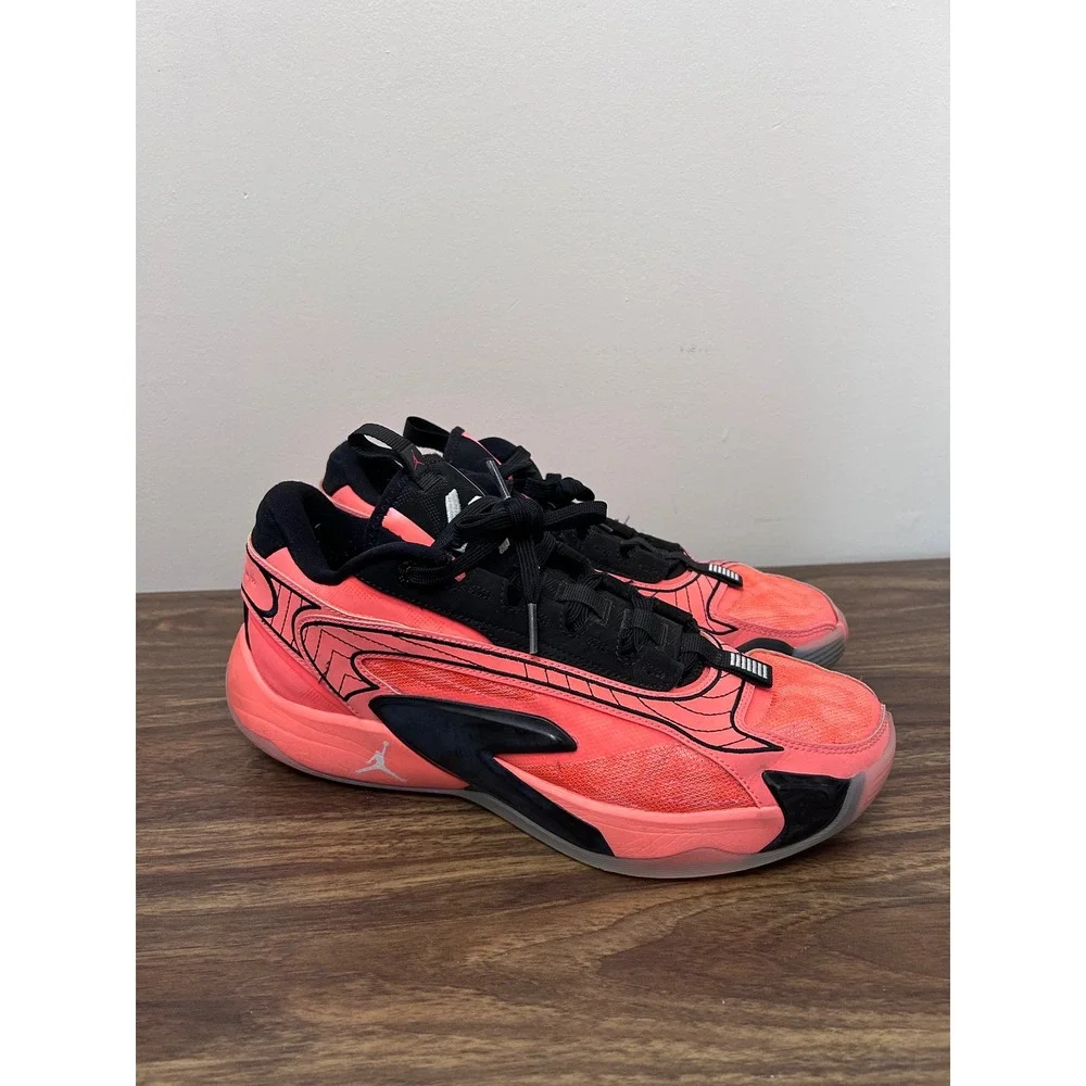 Jordan Luka 2 Bright Mango Black Basketball Shoes DX8733-800 Mens 10